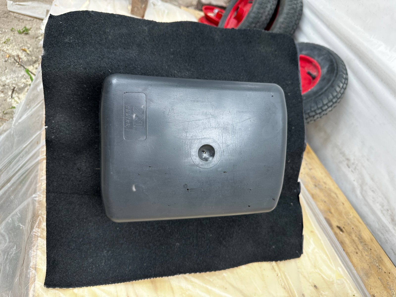 Ventilatiepan 100-160 zwart Nieuw, Doe-het-zelf en Verbouw, Ophalen of Verzenden, Nieuw, Ventilator en Afzuiger