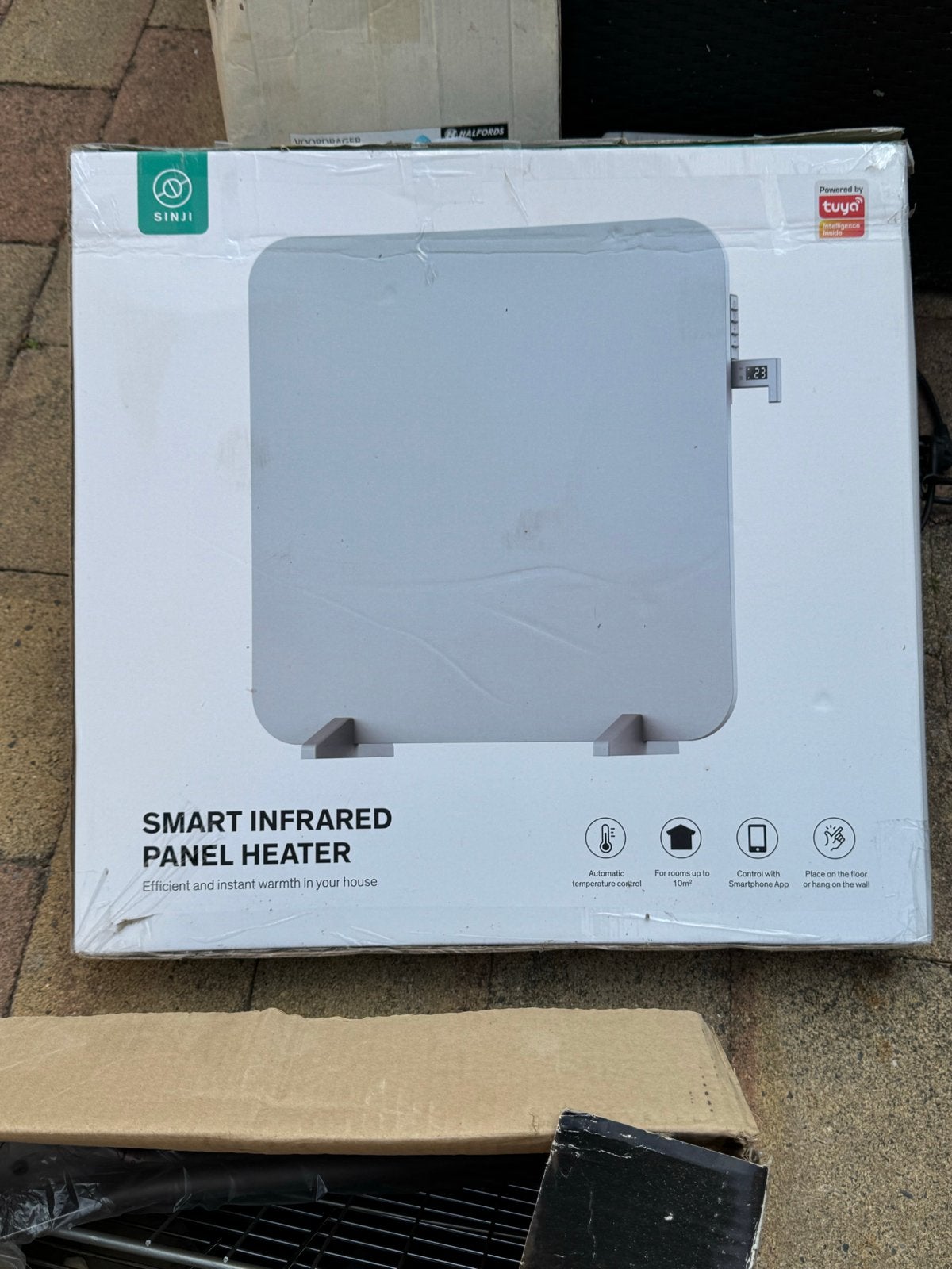 Slimme Infrarood Paneelverwarming - Efficiënt & Modern, Ophalen, 30 tot 80 cm, Radiator, Nieuw