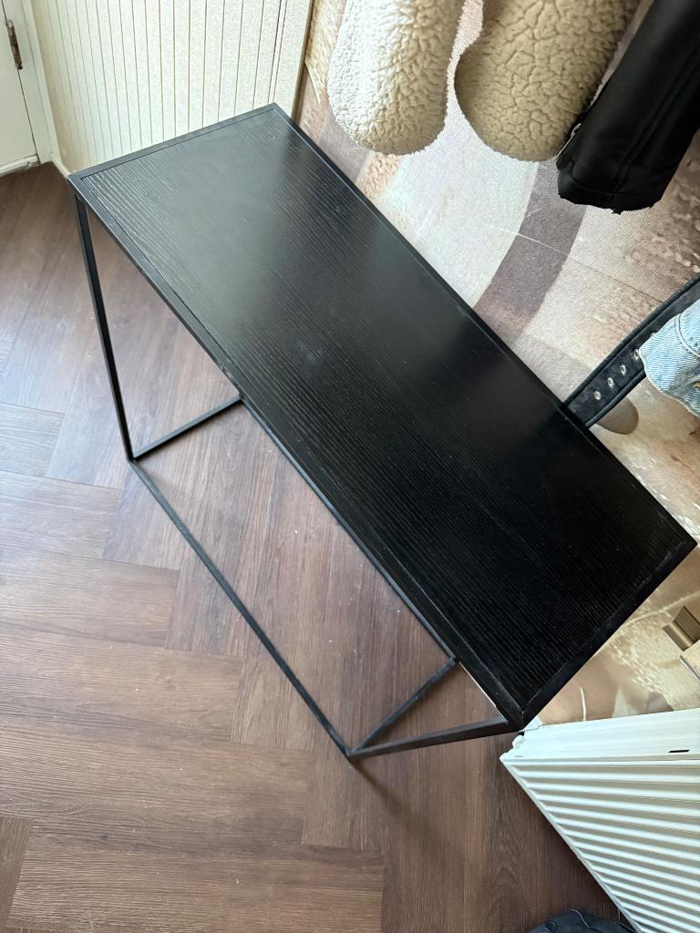 Side tabel, Huis en Inrichting, Tafels | Sidetables, Ophalen, Zo goed als nieuw, 25 tot 50 cm, Rechthoekig