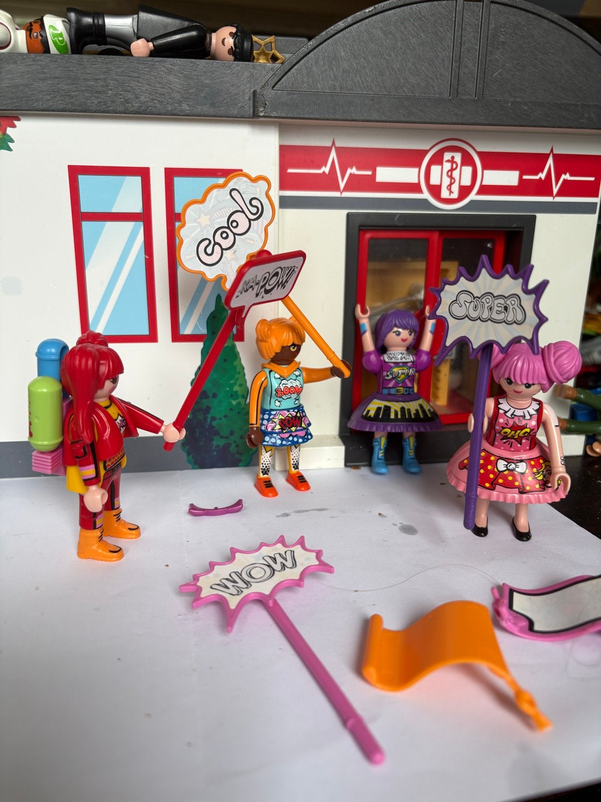 Playmobil PopStars met accessoires, Ophalen of Verzenden, Gebruikt, Jongen of Meisje