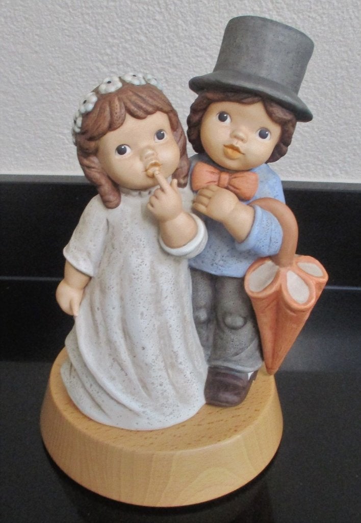 goebel nina en marco huisje en beelden, Antiek en Kunst, Ophalen of Verzenden