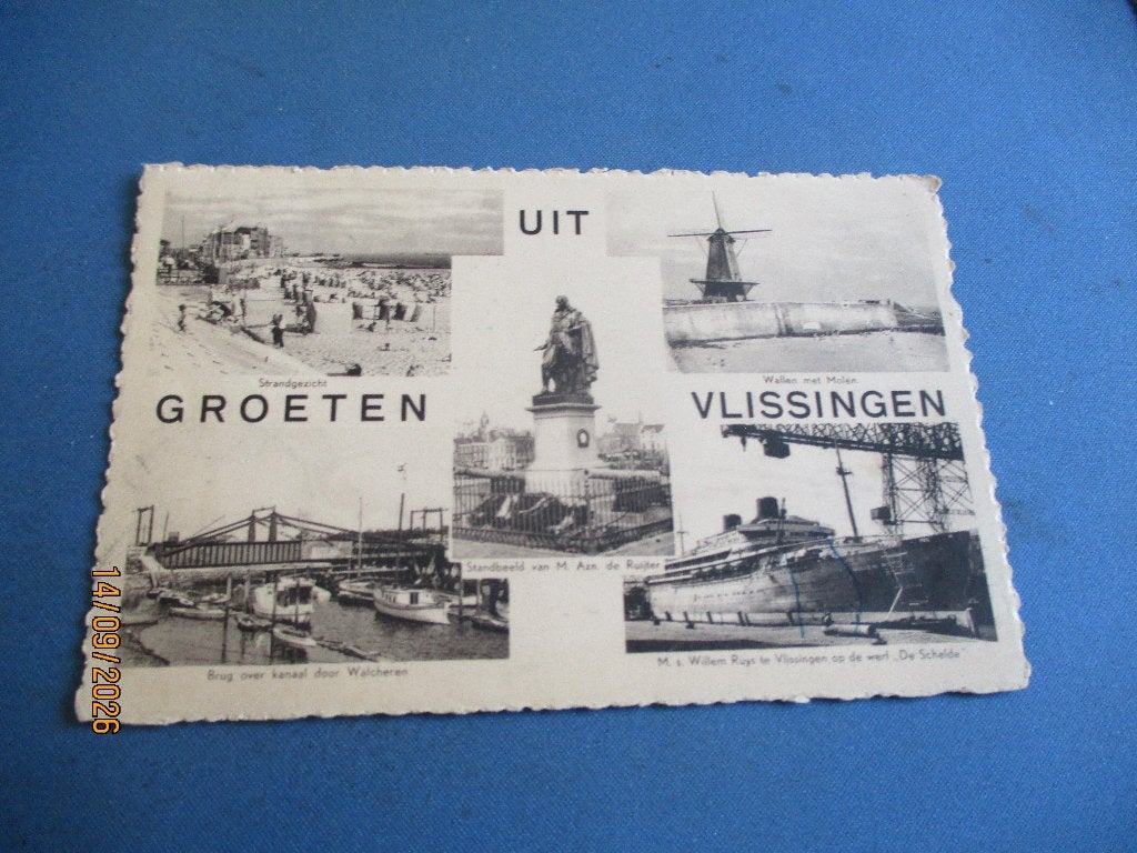 Vlissingen (1951), Ophalen of Verzenden, Voor 1920, Gelopen, Zeeland