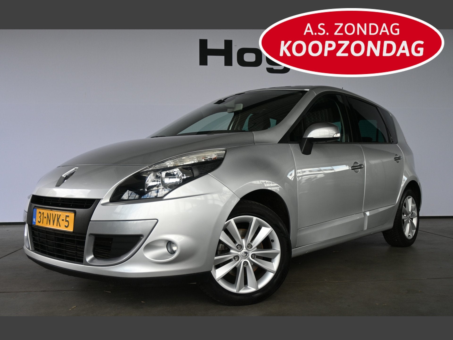 Renault Scénic 1.4 TCE Celsium Nap Clima Trekhaak Cruise co, Auto's, Voorwielaandrijving, Euro 5, Stof, Gebruikt