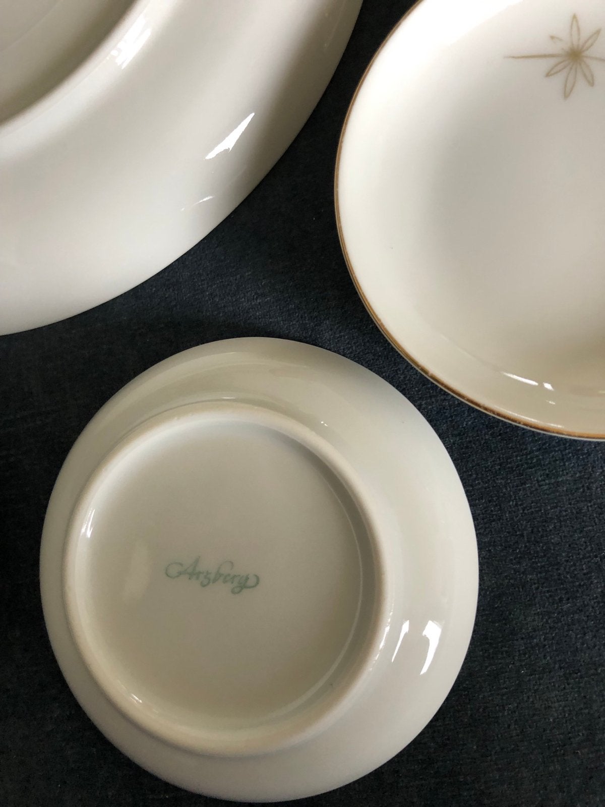 Arzberg Petit Four Set - Vintage Porselein, Ophalen, Overige stijlen, Porselein, Schaal of Schalen