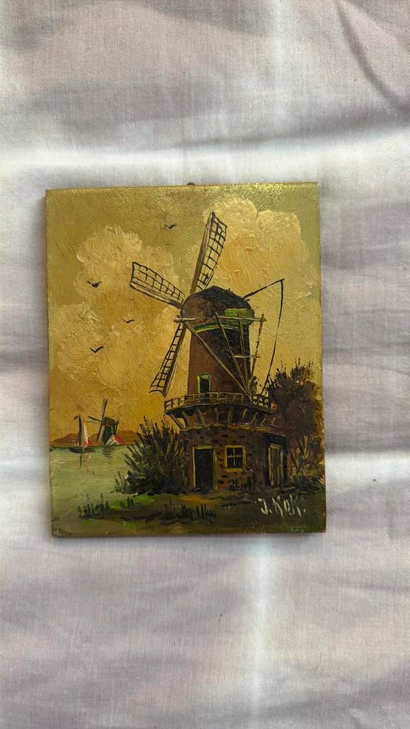 Prachtig schilderij van de schilder j kok, Ophalen of Verzenden