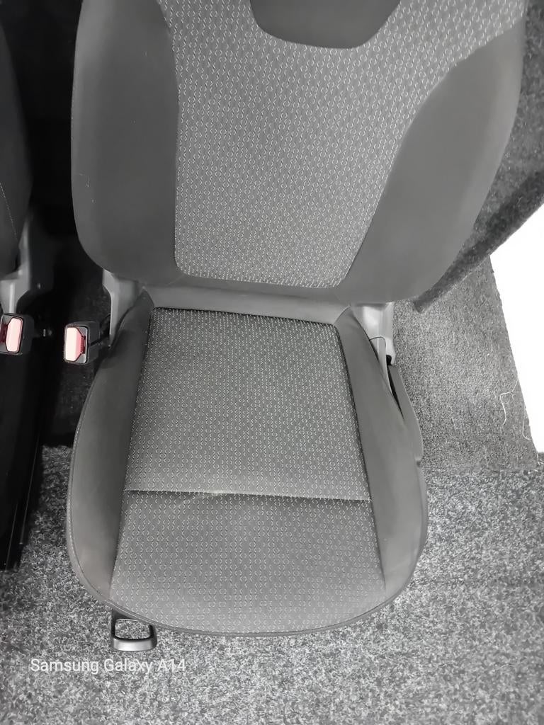 Camperstoelen zwart stof, hoogte verstelbaar, Ophalen, Gebruikt, Mercedes-Benz