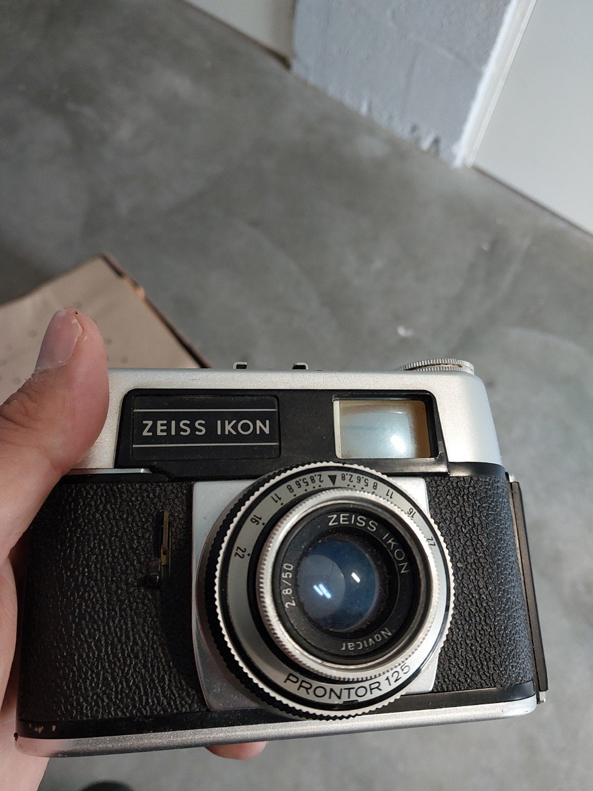 Zeiss Ikon Coloraf F met lens, Ophalen of Verzenden, Gebruikt, Compact, Overige Merken