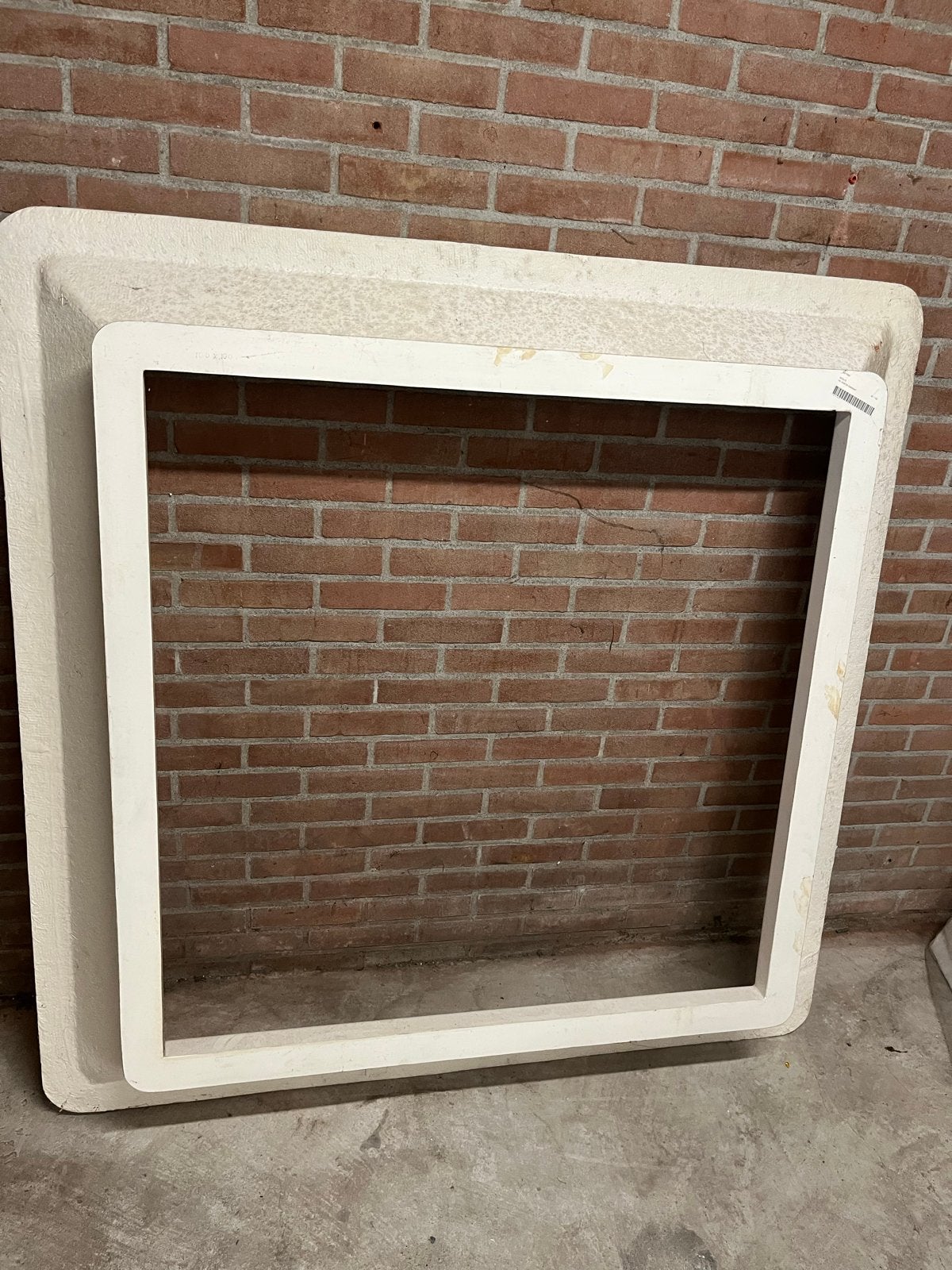 Lichtkoepel 100x100cm met frame 135x135cm, Doe-het-zelf en Verbouw, Glas en Ramen, Ophalen, Nieuw, Dakraam, 80 tot 120 cm