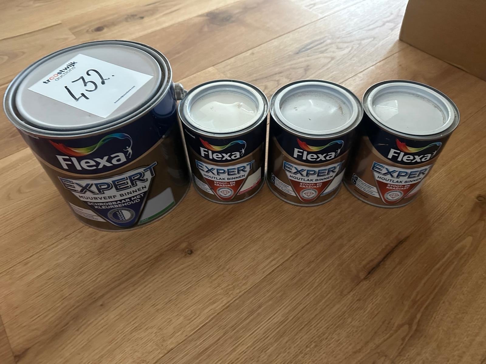 Flexa Expert Muurverf en Houtlak - Diverse kleuren en volume, Overige kleuren, Nieuw, Ophalen of Verzenden, Verf