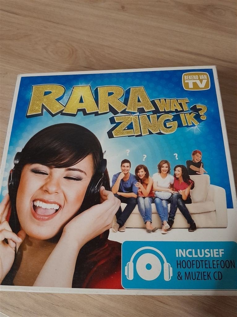 Rara wat zing ik met koptelefoon - s1929, Verzenden, Zo goed als nieuw