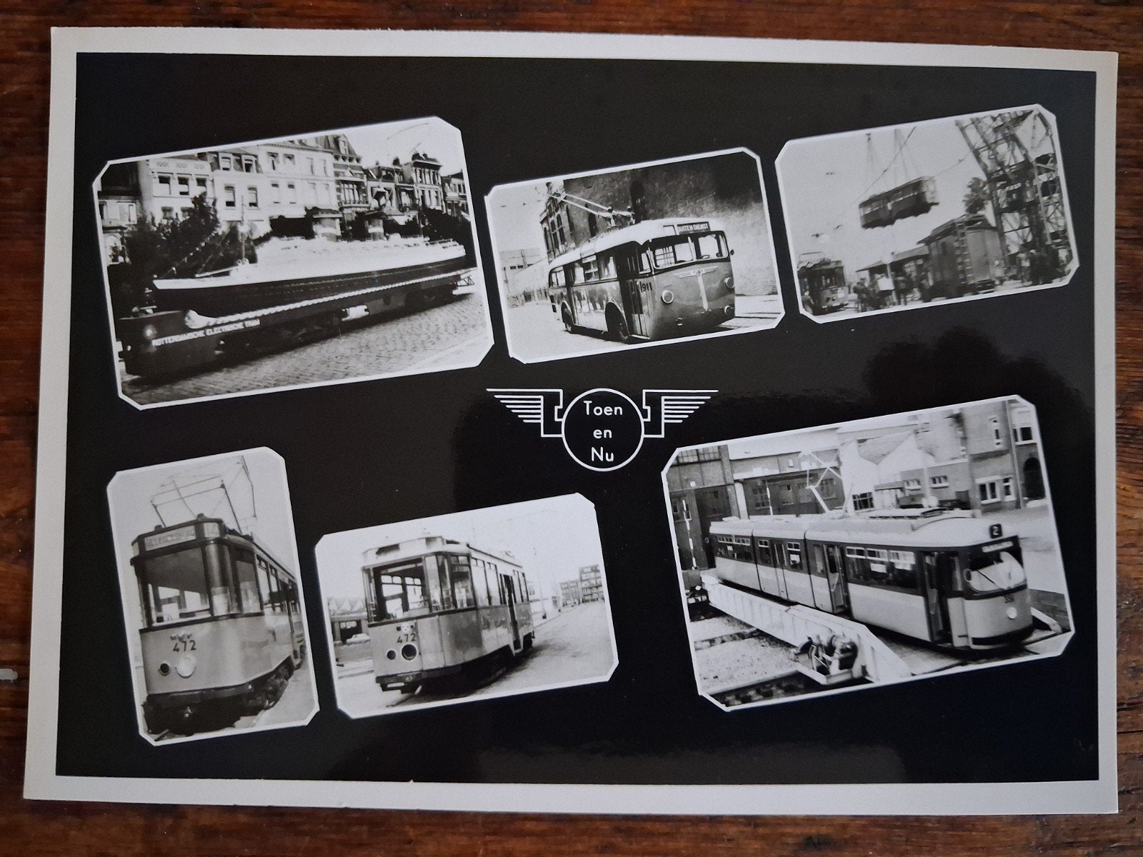 Rotterdam  Tramhistorie Toen en Nu RET, Verzamelen, Ophalen of Verzenden