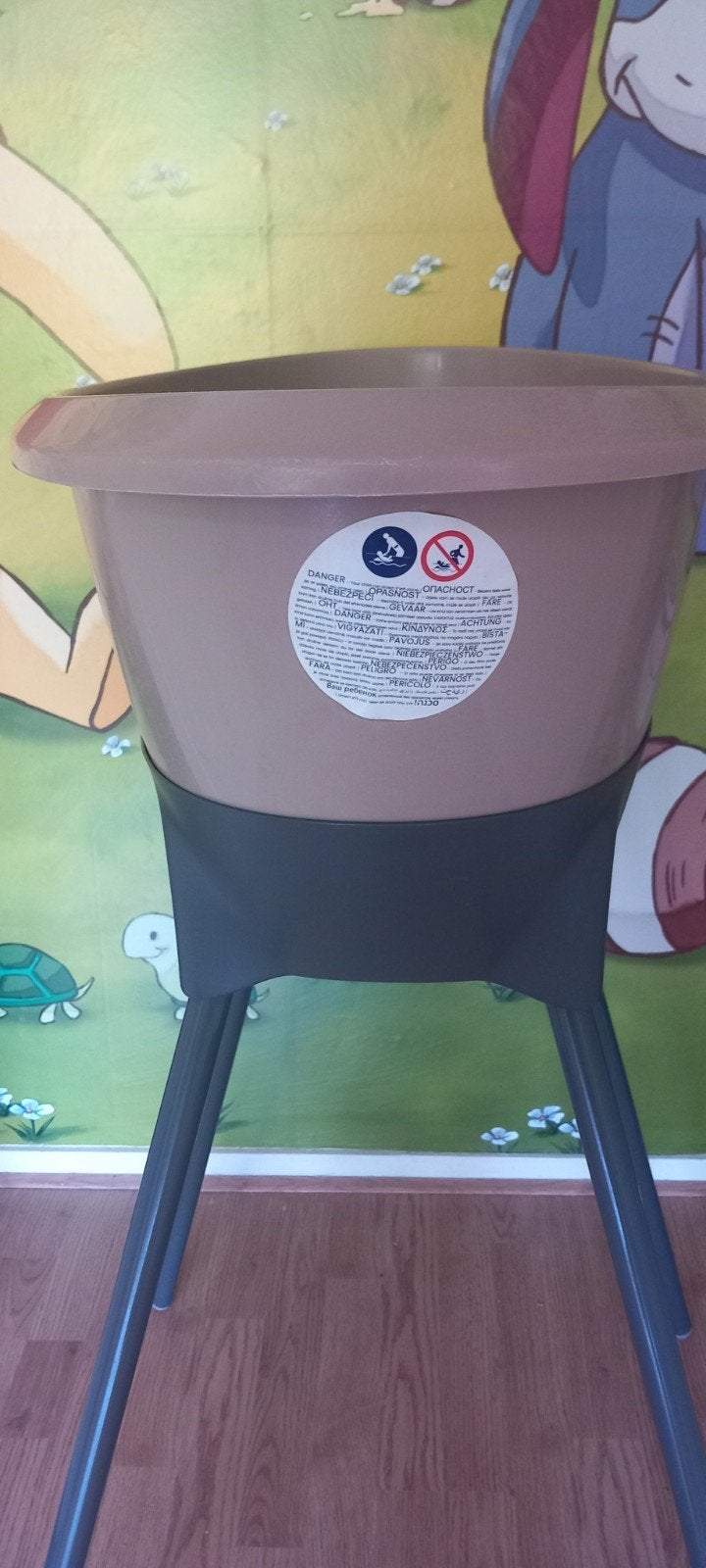 Luma baby bad met standaard + een bad verkleiner, Overige merken, Gebruikt, Ophalen of Verzenden, Badje