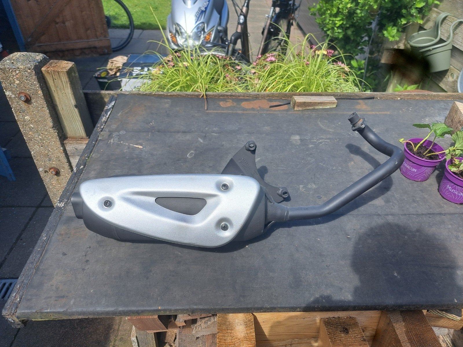 Nieuwe Sym scooter uitlaat - Verkeerd besteld, Ophalen of Verzenden, Nieuw, Uitlaat, SYM