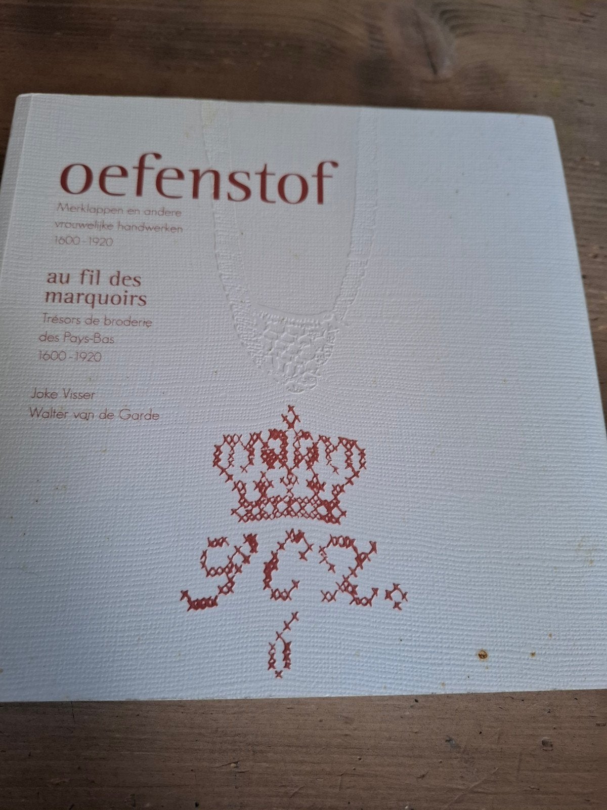 Boek Oefenstof Merklappen en andere vrouwelijke handwerk, Ophalen of Verzenden