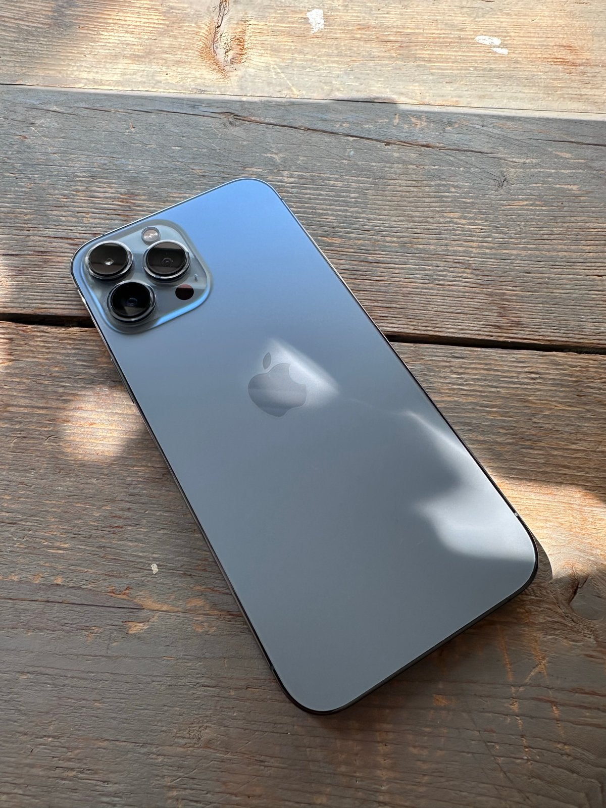 Apple iPhone 13 Pro Max 128GB Sierra Blue (80% batterij), Telecommunicatie, Mobiele telefoons | Apple iPhone, 128 GB, Blauw, Ophalen of Verzenden