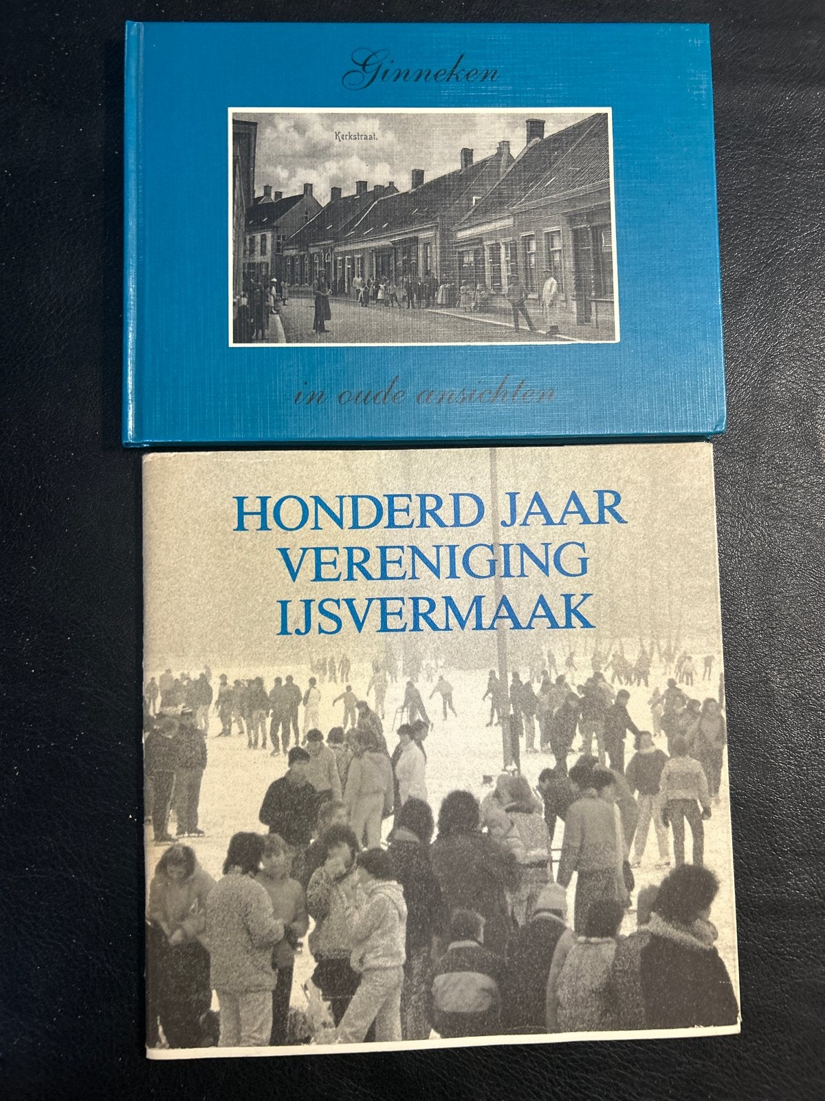 Boeken: Ginneken in oude ansichten & Honderd Jaar IJsvermaak, Ophalen of Verzenden, 20e eeuw of later, Gelezen