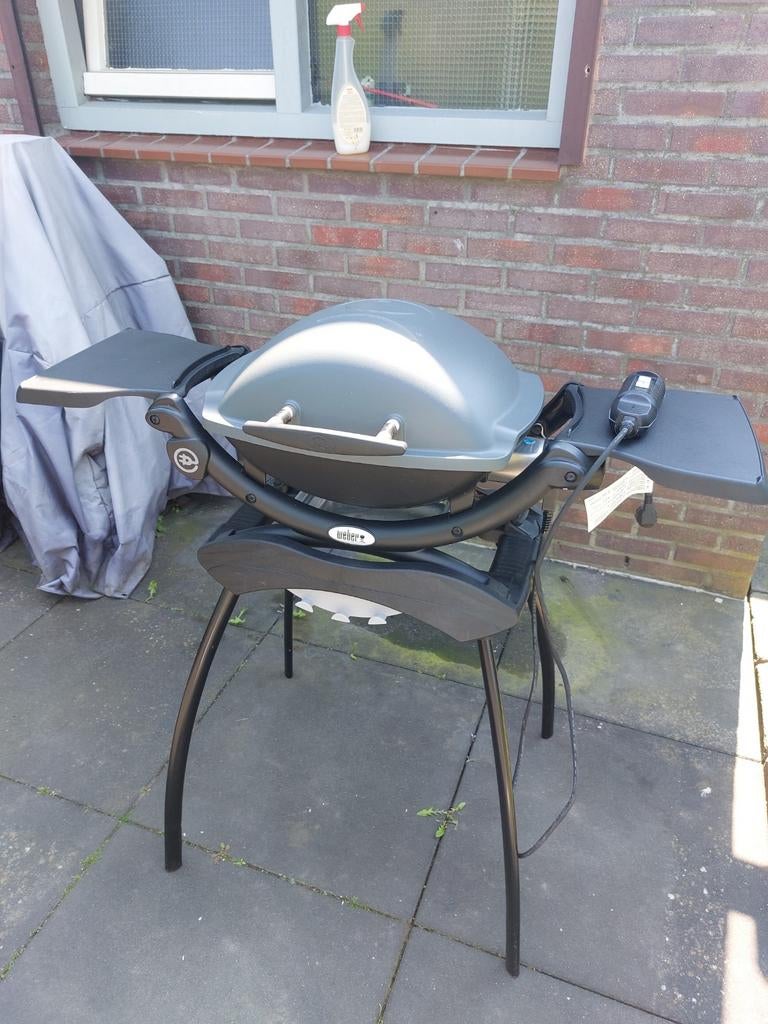 Weber elektrische barbecue, Ophalen