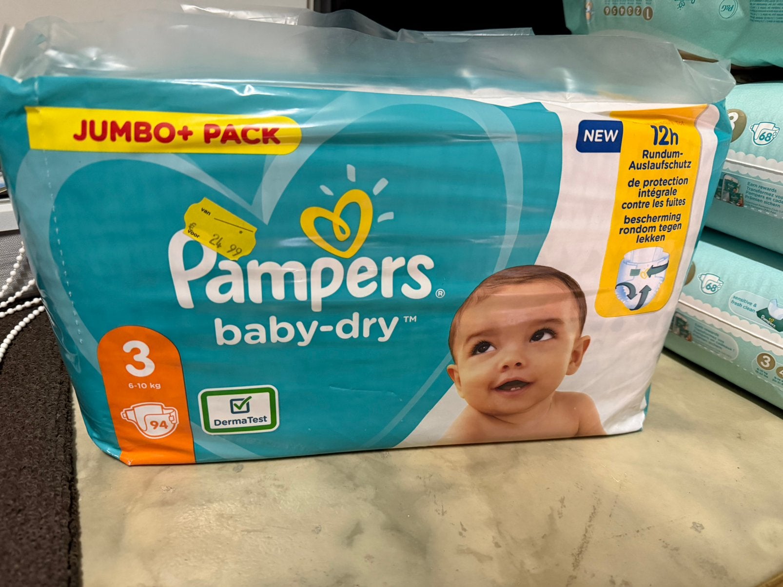 Pampers luiers nr 1 en 3, Ophalen, Zo goed als nieuw, Overige typen