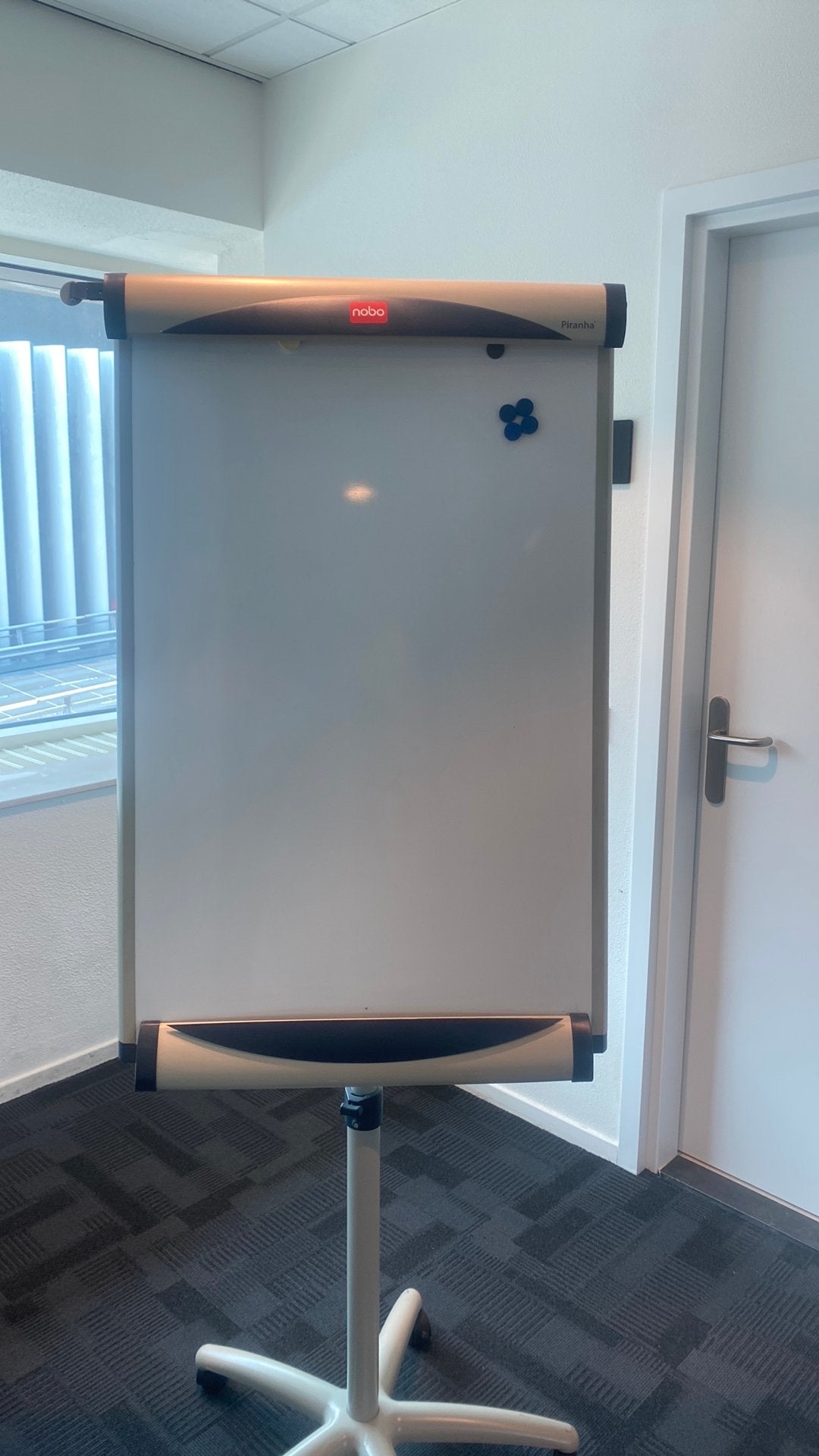 flipover (verrijdbaar whiteboard), Ophalen, Mobiel, Zo goed als nieuw, Whiteboard