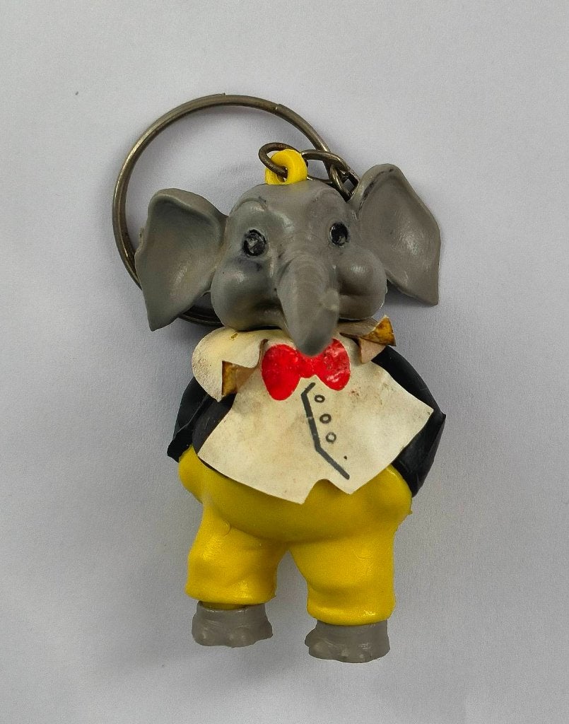 Flapoor olifant( uit Flipje ) sleutelhanger, Ophalen of Verzenden, Zo goed als nieuw, Knuffel of Figuurtje