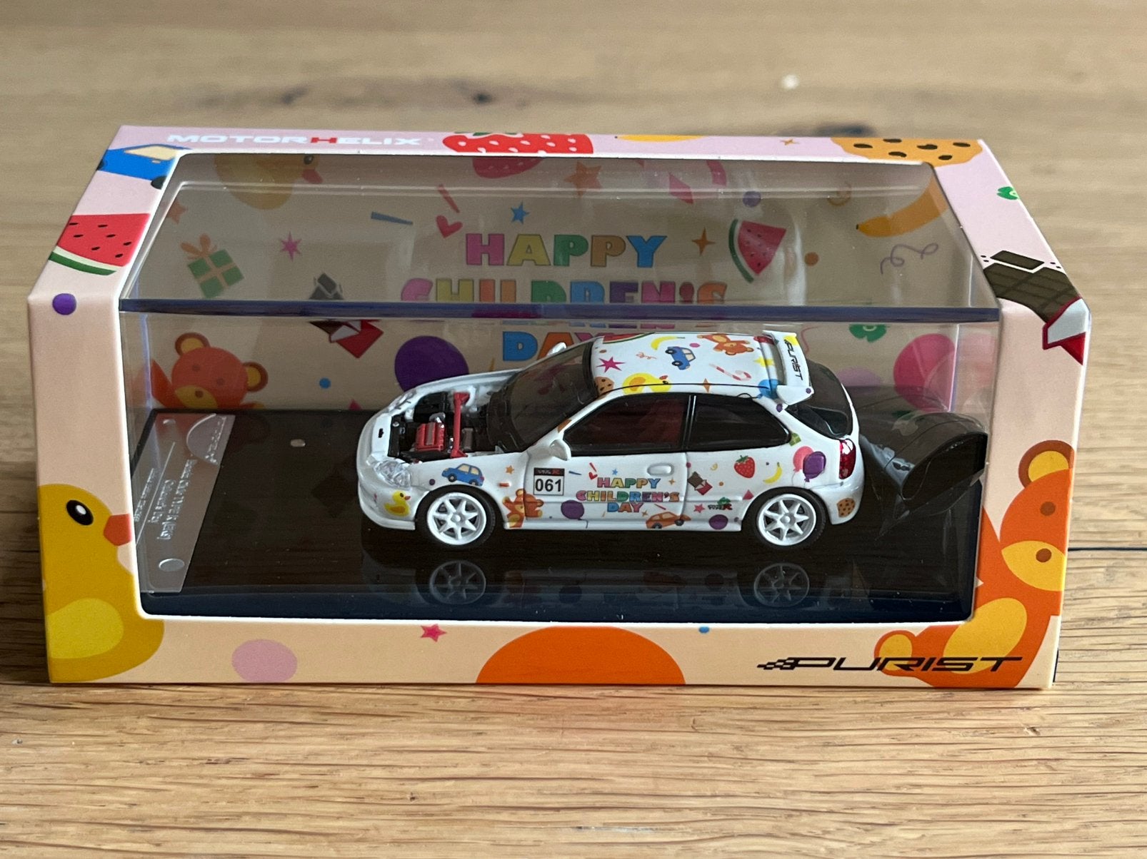 1:64 Motorhelix Honda Civic Type R (EK9) Children’s Day, Ophalen of Verzenden, Nieuw, Auto