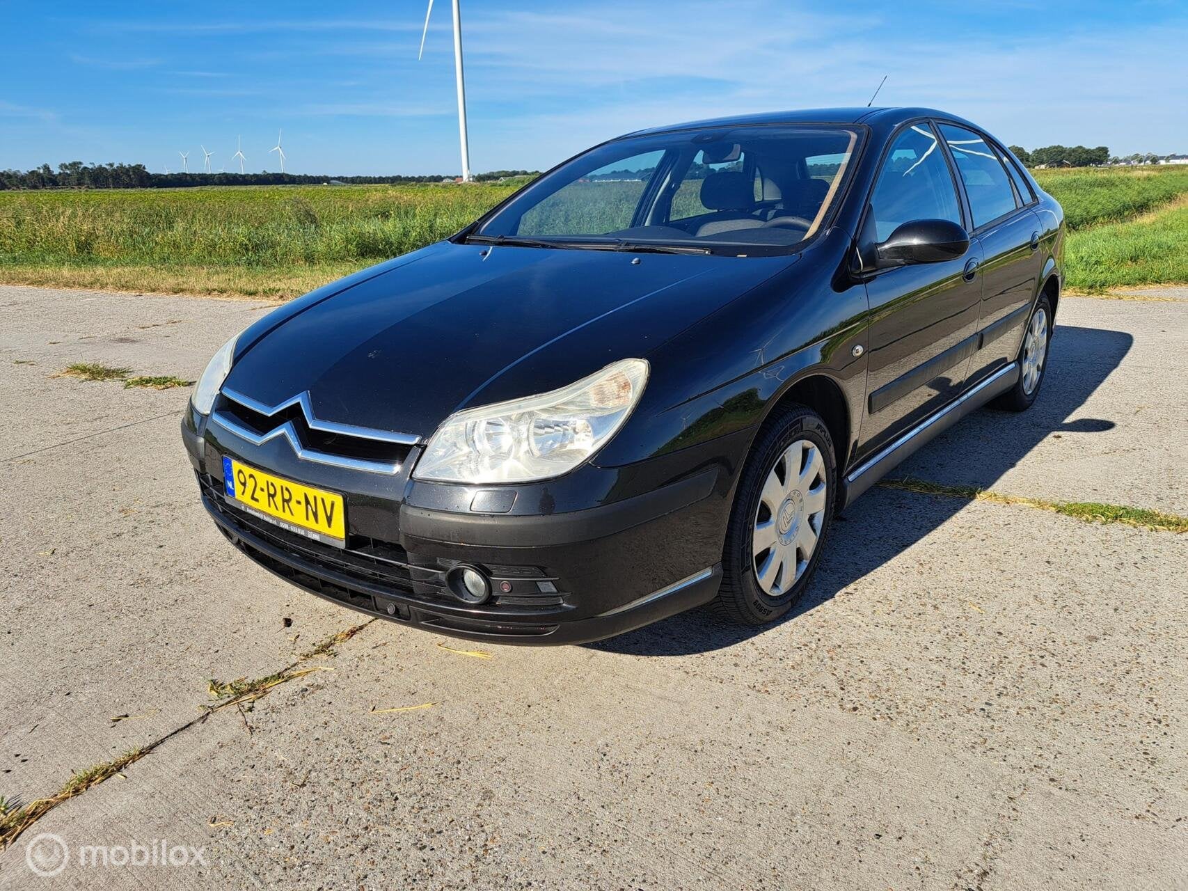 Citroen C5 2.0-16V Ligne Prestige lpg g3, 4 cilinders, Zwart, Origineel Nederlands, Bedrijf