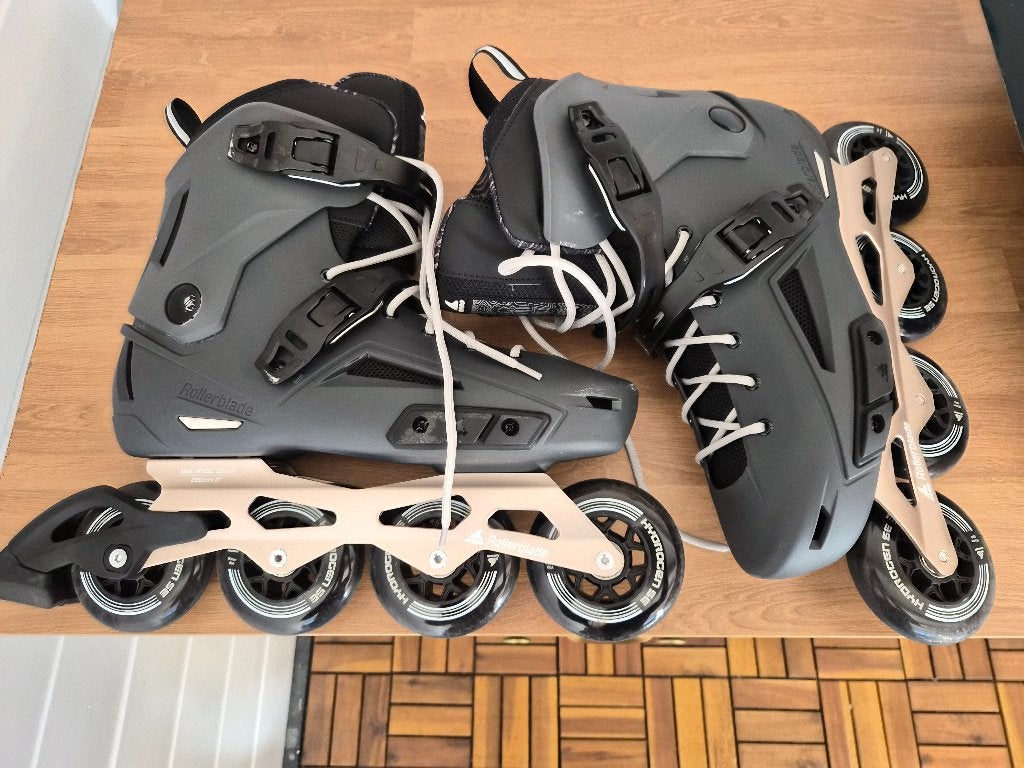 Rollerblade Lightning 90 – Used Once (40 min), Size 44.5/45, Overige merken, Verstelbaar, Dames, Nieuw