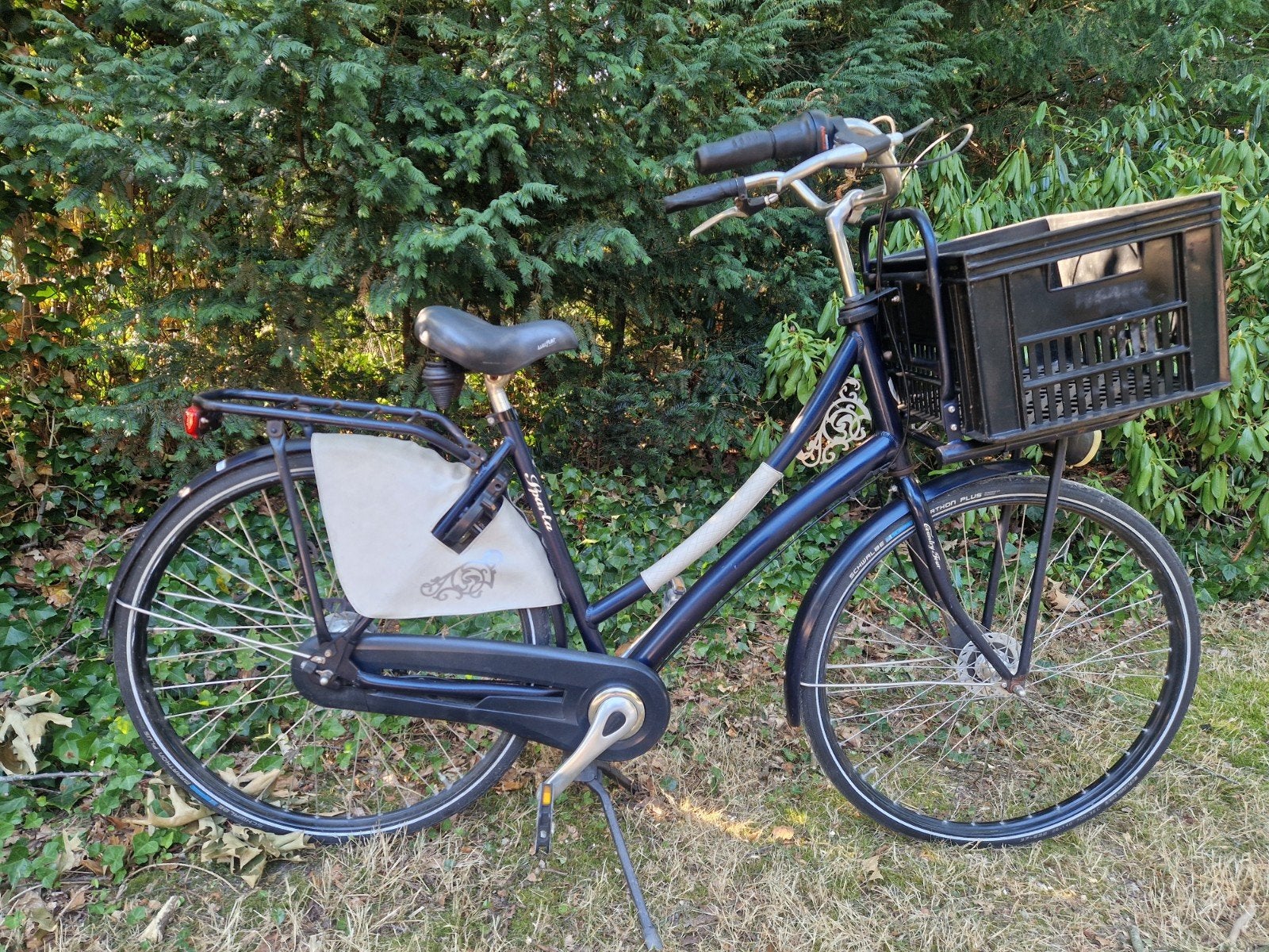28" inch Meisjesfiets Sparts Country tour 7 versnellingen, Sparta, Gebruikt, Versnellingen, Trommelrem