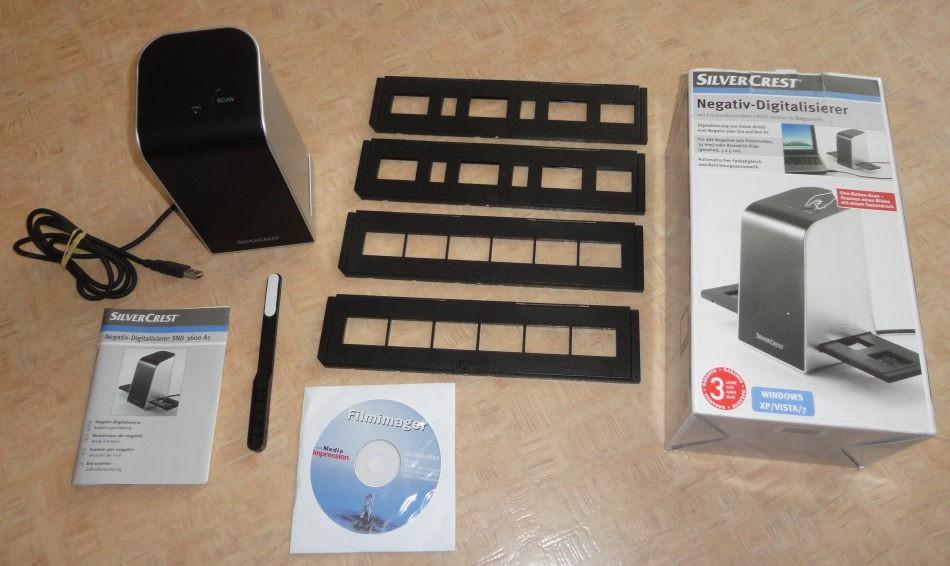 SilverCrest Dia/Negatief Scanner, Ophalen of Verzenden, Zo goed als nieuw, SilverCrest