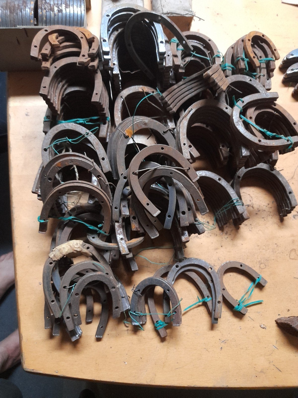 Lot wo2 duitse hakijzers, Verzamelen, Militaria | Tweede Wereldoorlog, Ophalen of Verzenden, Duitsland, Kleding of Schoenen