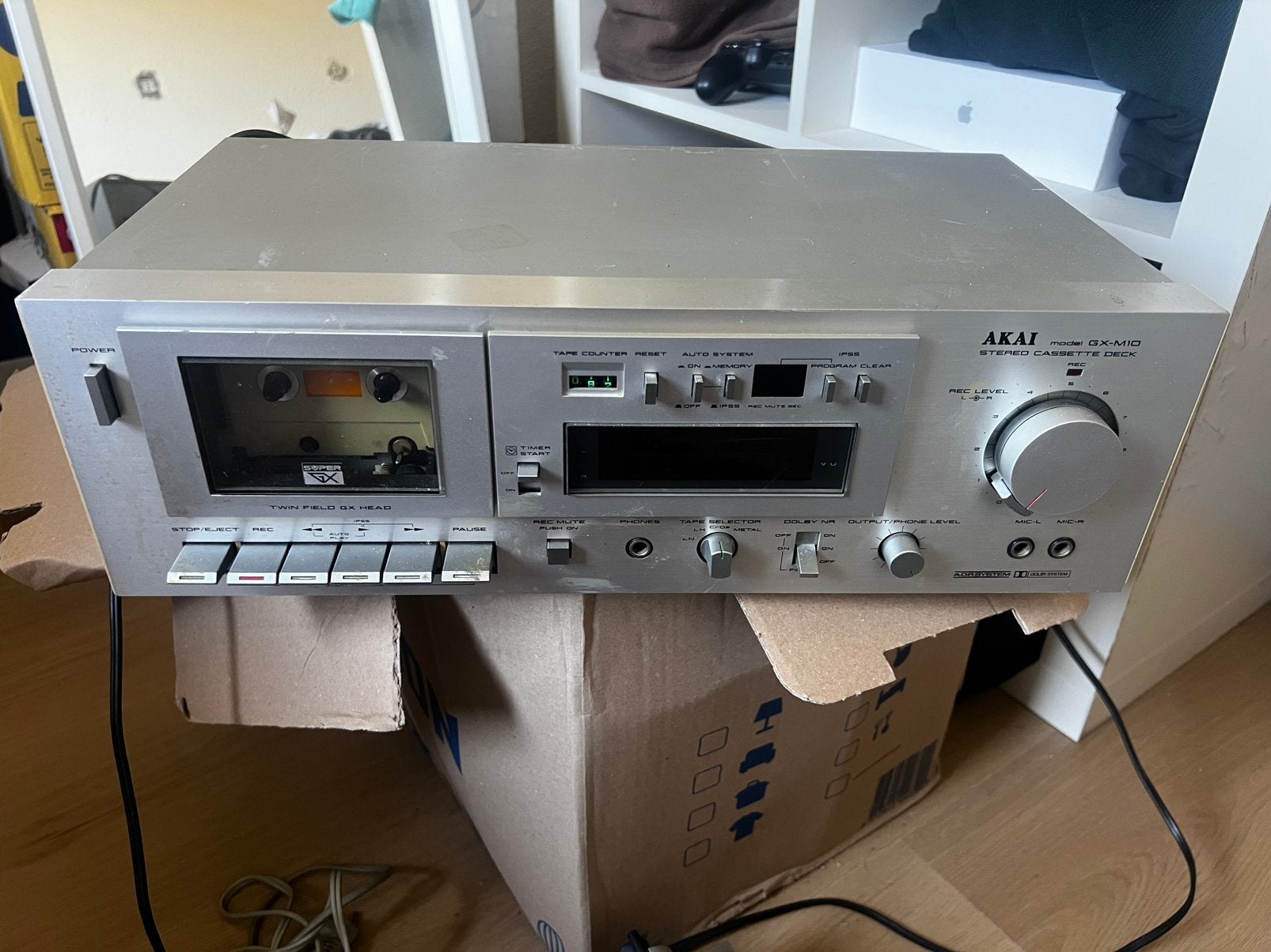 AKAI GX-M10 stereo cassette deck, Ophalen, Akai