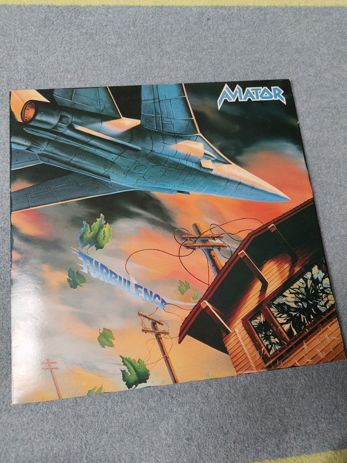 Aviator - Turbulence LP (1979) - Nette Staat, LP, Gebruikt, Ophalen of Verzenden, Classic Rock