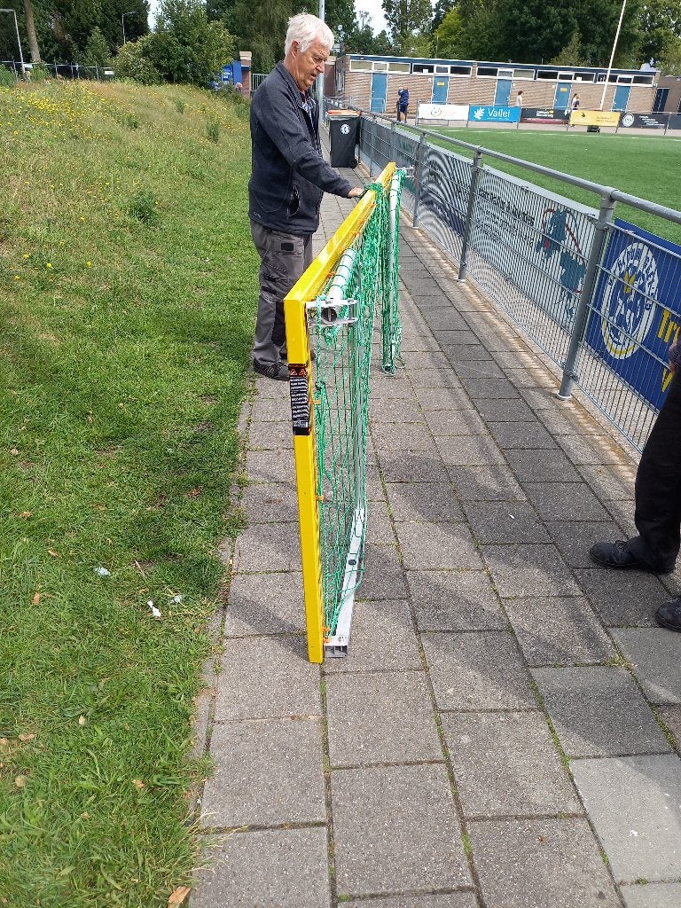 Voetbaldoelen (6x), Sport en Fitness, Voetbal, Maat XS of kleiner, Ophalen, Gebruikt, Overige typen