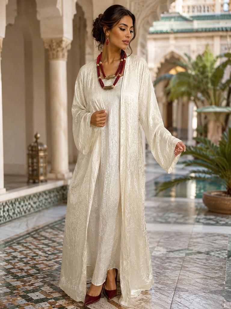 Feestelijke kimono, Kleding | Dames, Maat 38/40 (M), Zwart, Ophalen of Verzenden, Zo goed als nieuw
