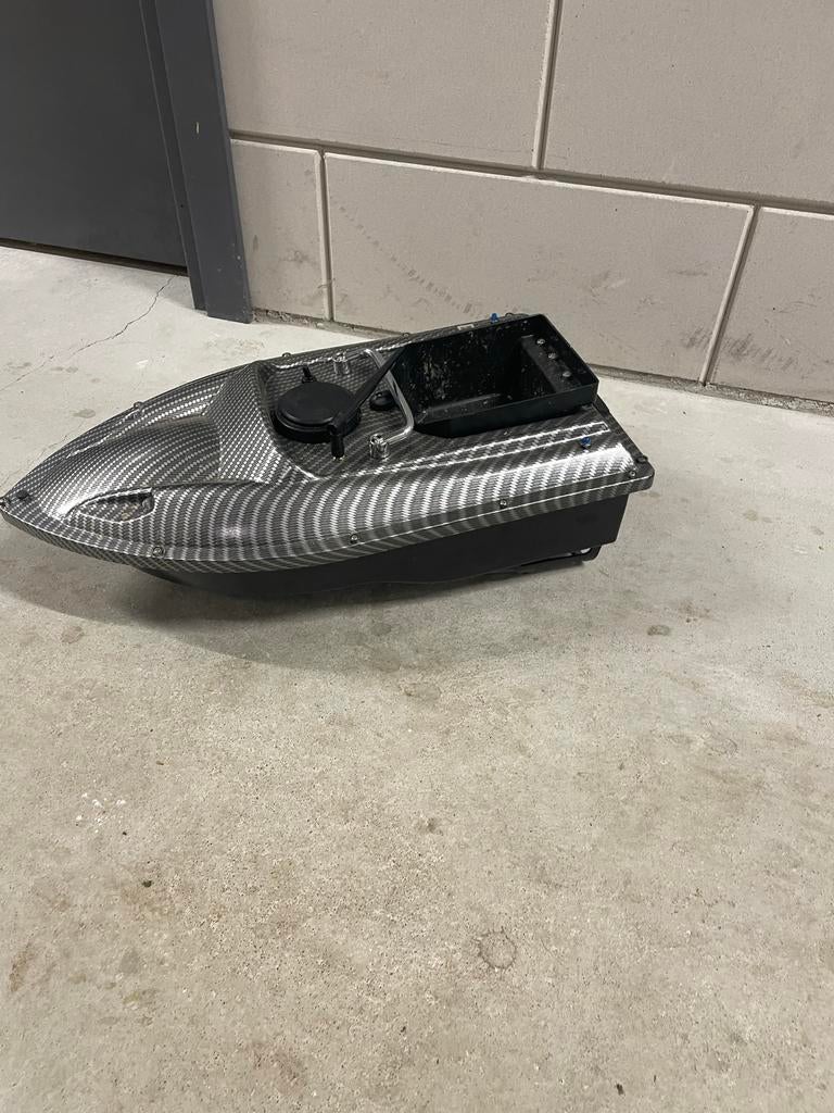 Voerboot met carbon look - Zo goed als nieuw, Verzenden, Zo goed als nieuw