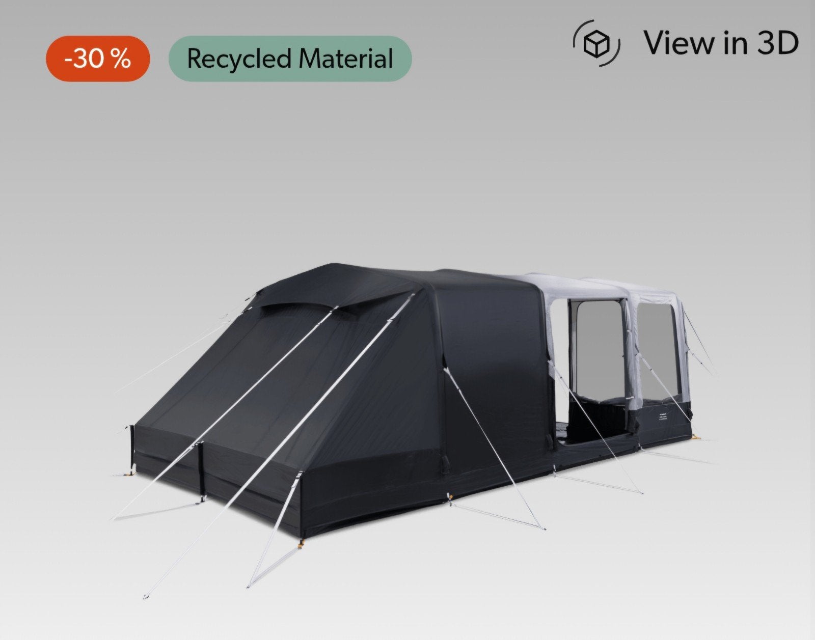 Dometic Rarotonga FTT Redux Opblaasbare Tent - 4 Personen, Caravans en Kamperen, Tenten, Ophalen of Verzenden, Zo goed als nieuw