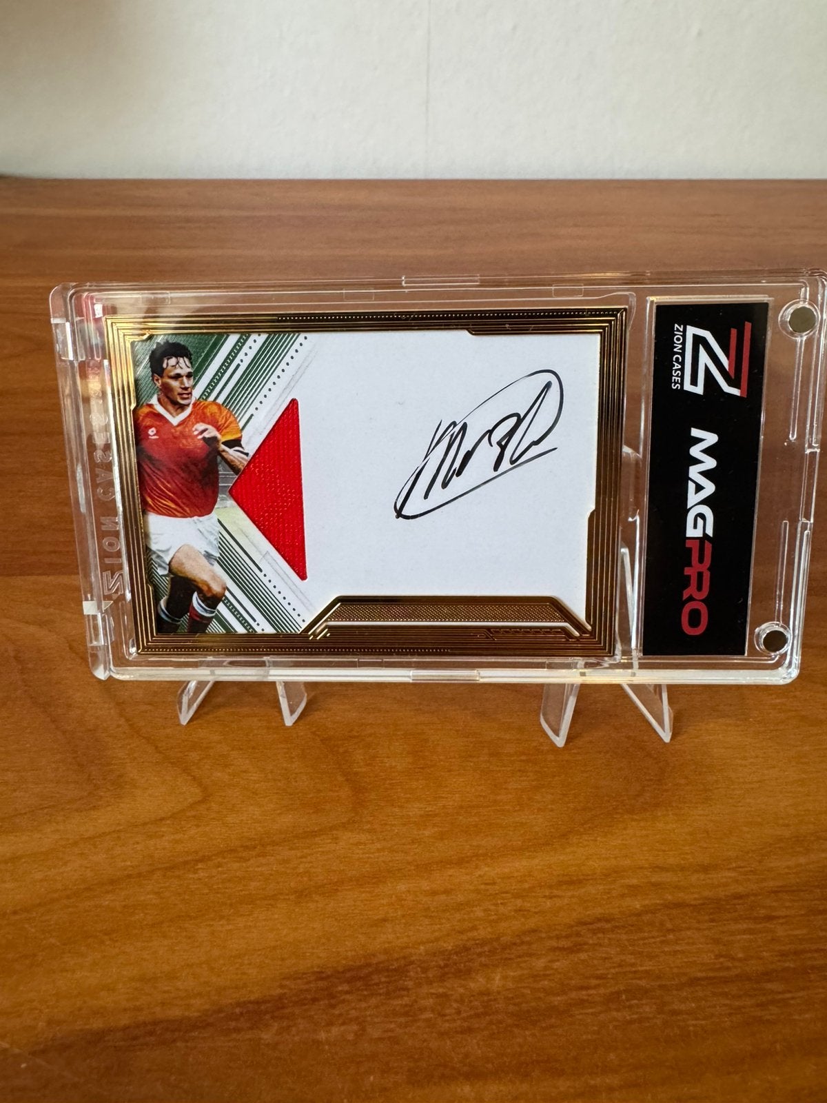 Futera Marco van Basten AC Milan Match-Worn Patch Auto /6, Verzamelen, Ophalen of Verzenden, Zo goed als nieuw, Buitenlandse clubs
