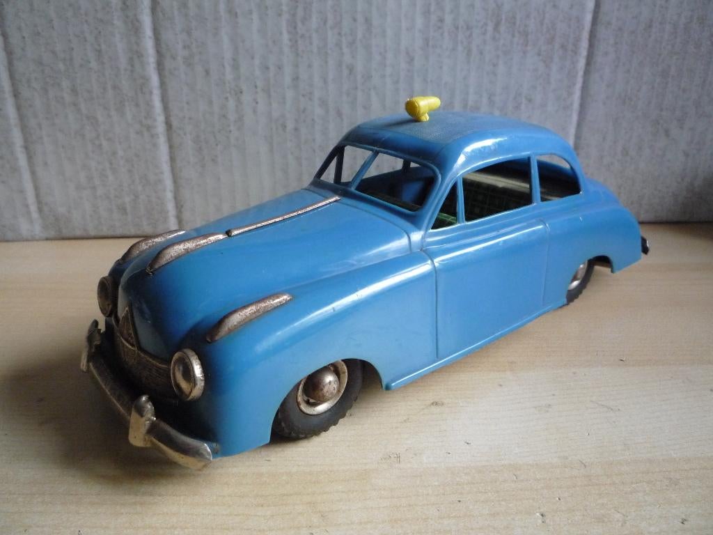 Oude blikken en plastic Borgward MS 1800 MS Western Germany, Antiek en Kunst, Antiek | Speelgoed, Ophalen of Verzenden
