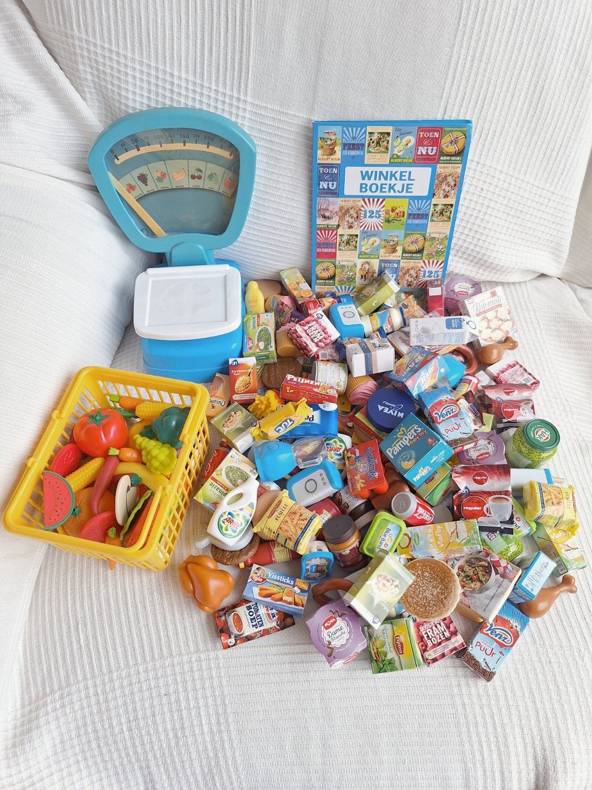 194 AH mini's 2012/2013 + weegschaal + winkelboekje, Albert Heijn, Ophalen of Verzenden