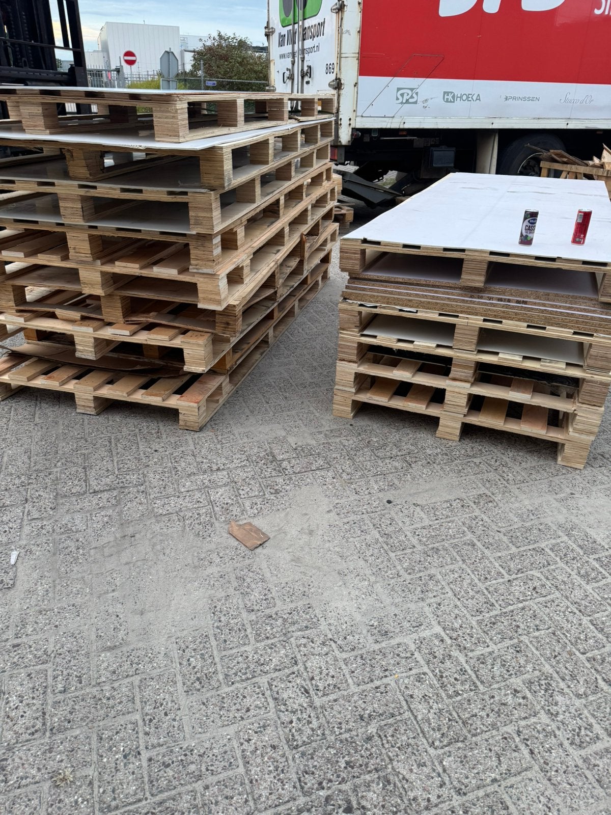 Brandhout en pallets “gratis”, 3 tot 6 m³, Ophalen, Berkenhout