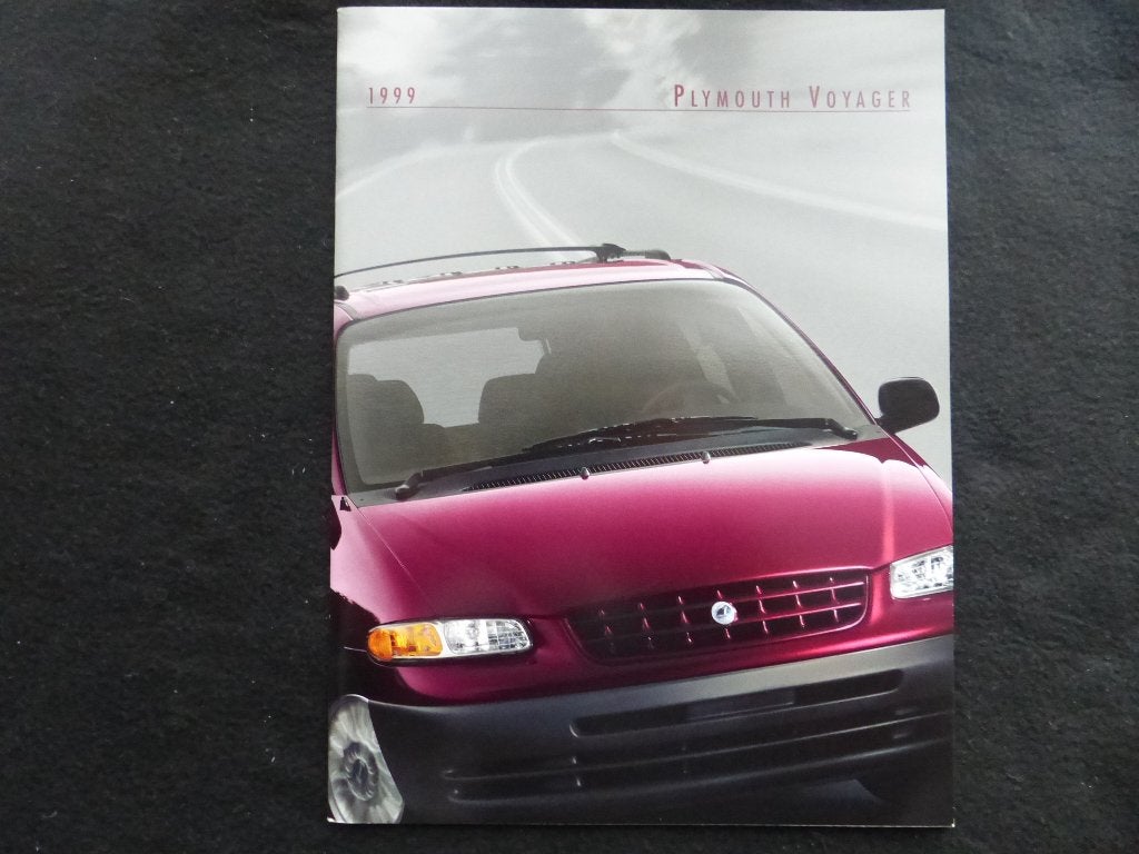 Plymouth Voyager 1999  brochure USA  zeldzaam, Verzenden, Nieuw, Overige merken