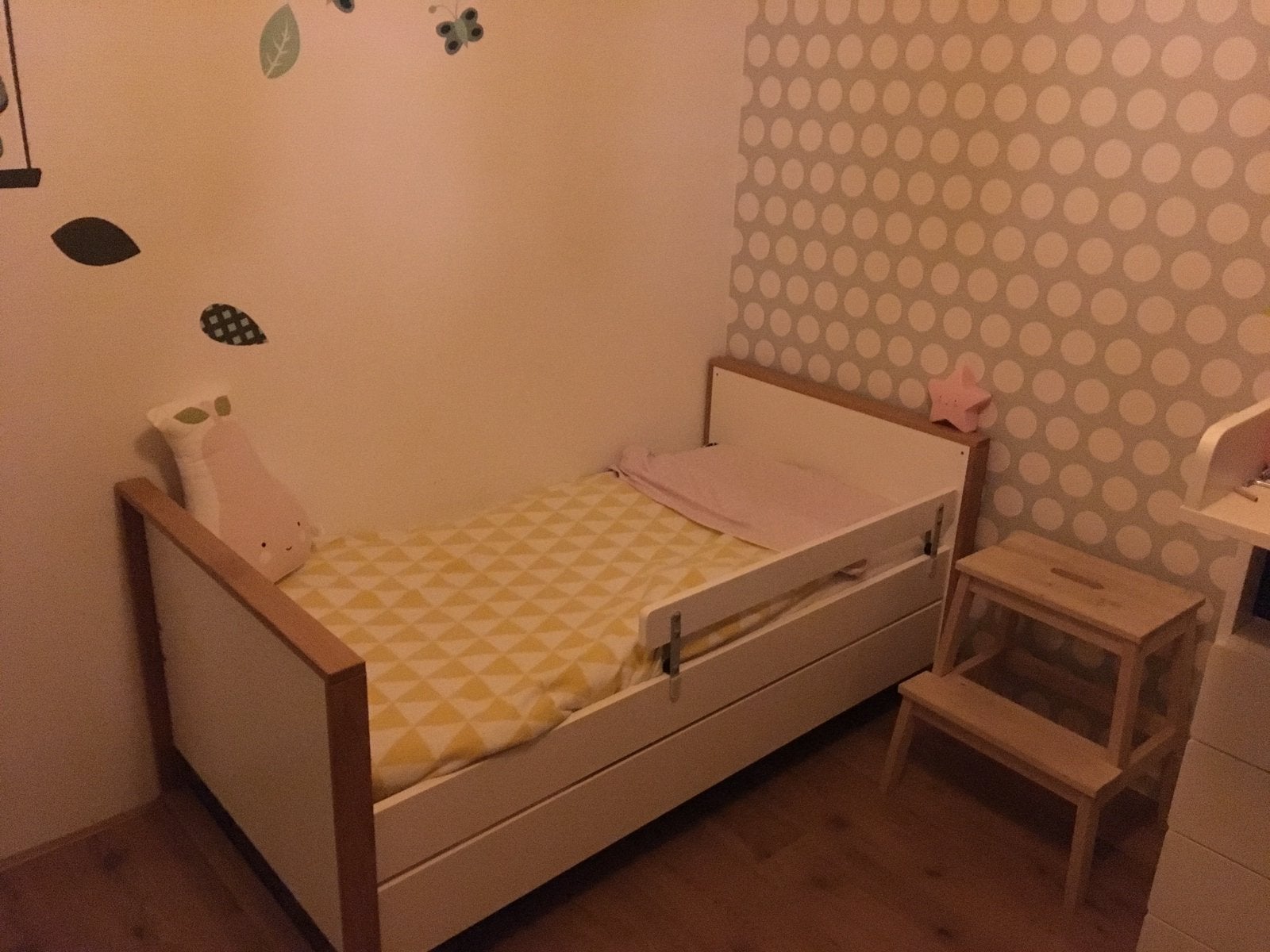 Meegroeibed Petite Amelie - baby tot peuter, Ophalen, Gebruikt, 70 tot 85 cm, 140 tot 160 cm