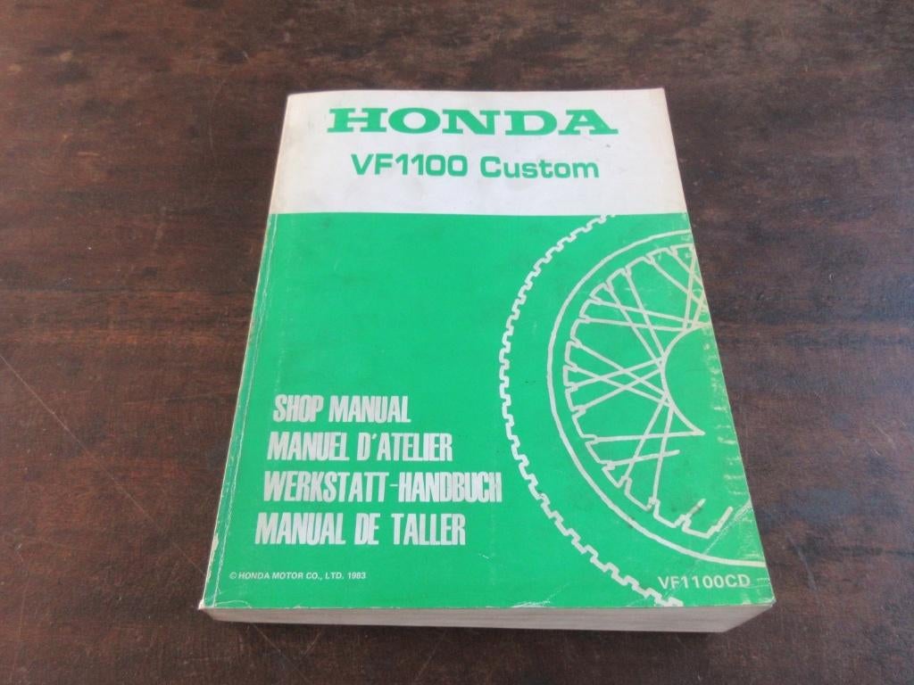 Honda VF1100 Custom VF1100C werkplaatshandboek manual, Ophalen of Verzenden, Honda
