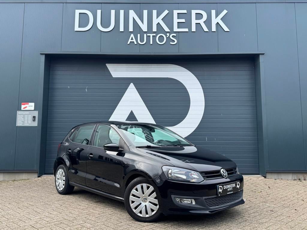 Volkswagen Polo 1.2 Easyline | Airco | NAP, Auto's, Voorwielaandrijving, Euro 5, Zwart, 60 pk