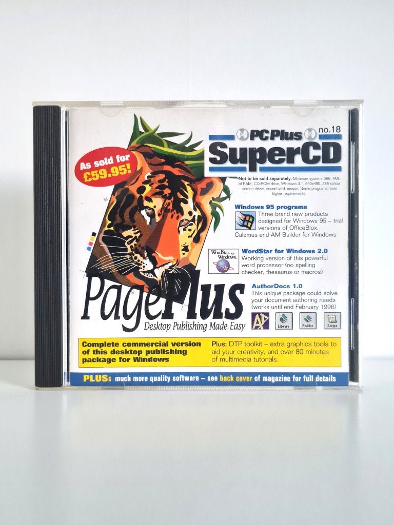 PC Plus SuperCD nr. 18 - PC cd-rom, Computers en Software, Vintage Computers, Ophalen of Verzenden