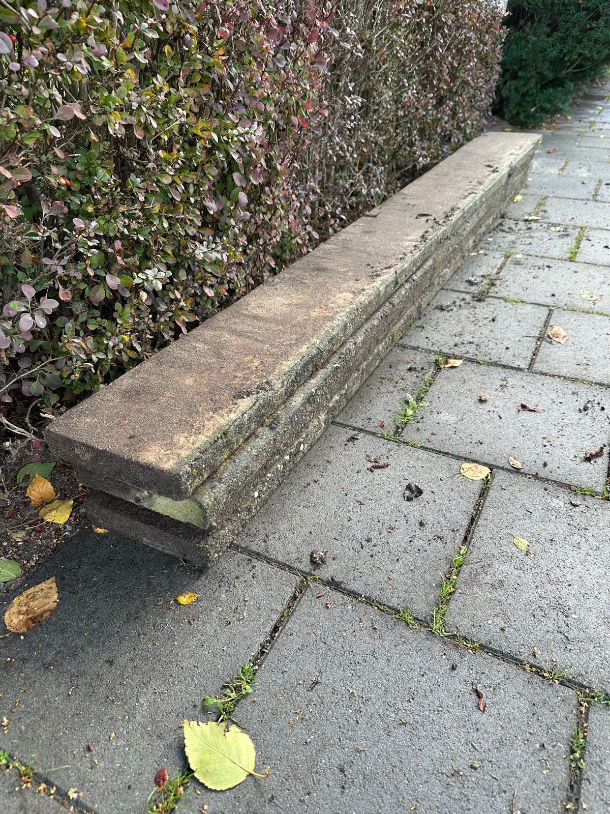 Extra lange opsluitbanden 200x20x4 cm - Gratis af te halen, Ophalen, Gebruikt, Overige typen, Minder dan 5 m²