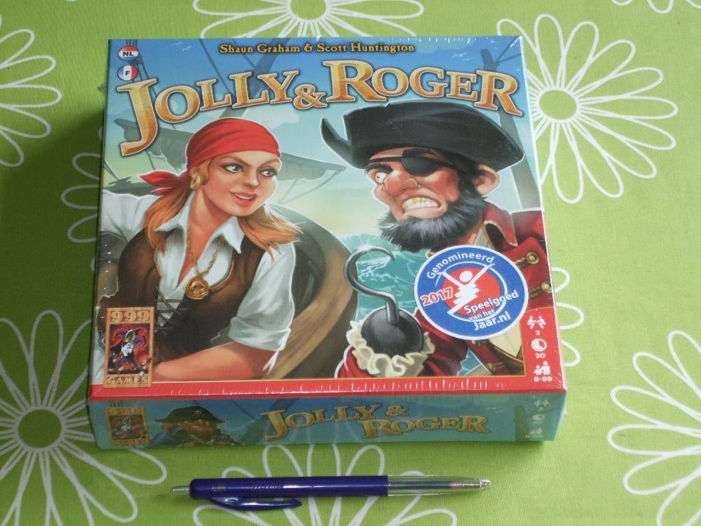 Nieuw in seal: Jolly & Roger - tactisch piraten spel, Een of twee spelers, Ophalen of Verzenden, Nieuw