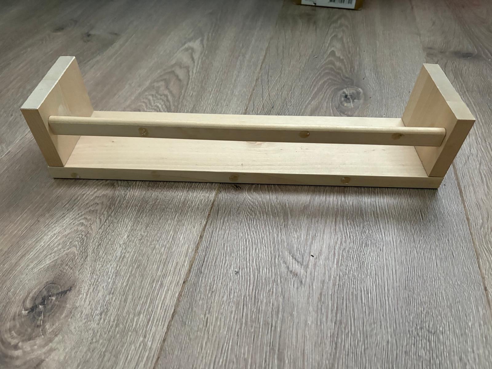 Houten kruidenrekje of boekenplankje, Huis en Inrichting, Woonaccessoires | Wandplanken en Boekenplanken, Ophalen, Gebruikt