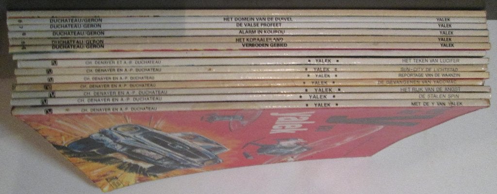Yalek, bijna complete set (SC), Complete serie of reeks, Ophalen of Verzenden, Zo goed als nieuw, Zie omschrijving