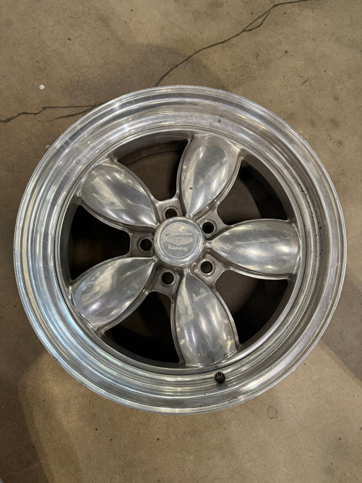 American Racing ARE 200 / Classic 200S 17x7 5x114,3  2-delig, Ophalen, Gebruikt, Velg(en), 17 inch